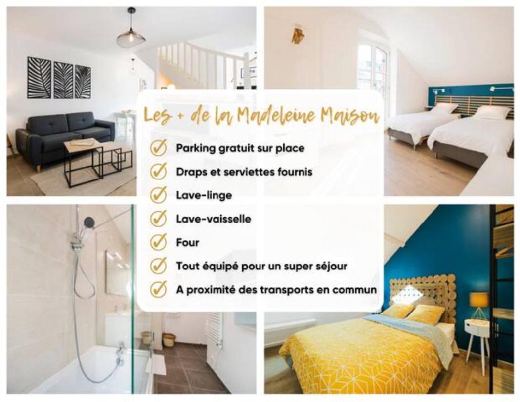 La Madeleine Maison *T3* Lejlighed Orléans Eksteriør billede